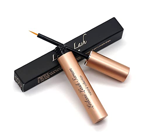Leilani Lash Luxurious Eyelash Growth Serum - Lash Enhancer, Premium Peptide Formula That Makes Lashes Thicker, Longer, And Bolder, Organic, Natural