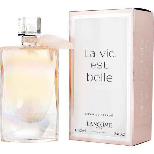 La vie est belle soleil crystal by lancome l'eau de parfum spray 3.4 oz