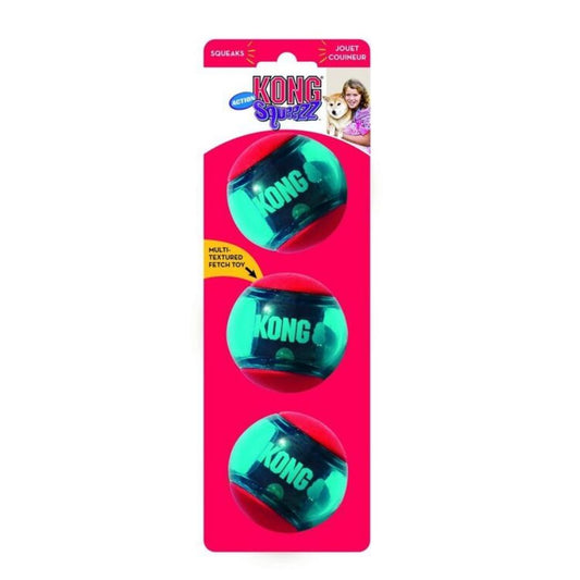 KONG Squeezz Action Red