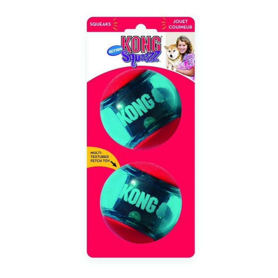 KONG Squeezz Action Red